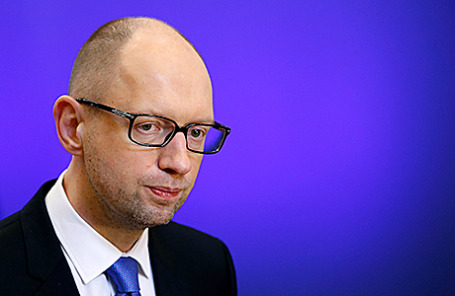 Премьер-министр Украины Арсений Яценюк.