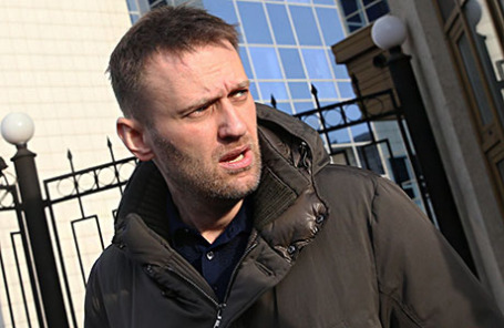 Оппозиционер Алексей Навальный.