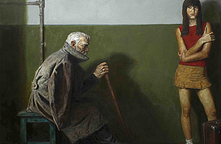 Гелий Михайлович Коржев «Внучка солдата», 2004.