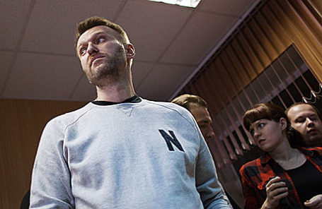 Оппозиционер Алексей Навальный.