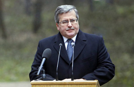 Президент Польши Бронислав Коморовский.