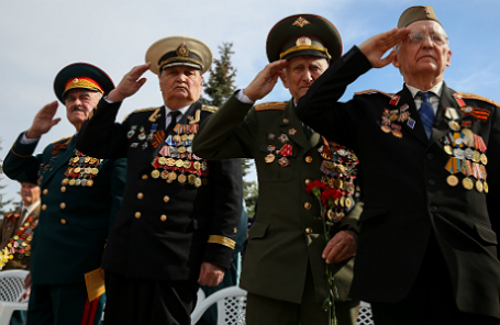 Ветераны Великой Отечественной войны.