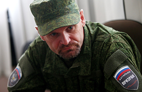 Лидер народного ополчения Луганска Алексей Мозговой.