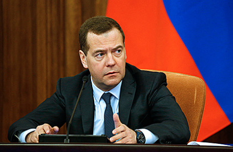 Премьер-министр РФ Дмитрий Медведев.