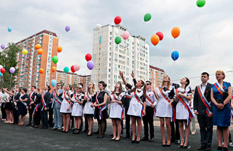 Последний звонок в Москве.