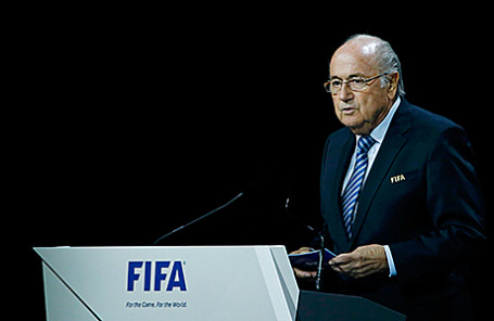 Президент FIFA Йозеф Блаттер.