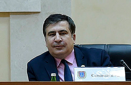 Глава Одесской облгосадминистрации Михаил Саакашвили.