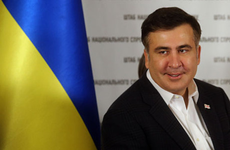Губернатор Одесской области Михаил Саакашвили.