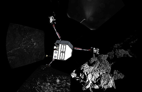 Спускаемый аппарат Philae.