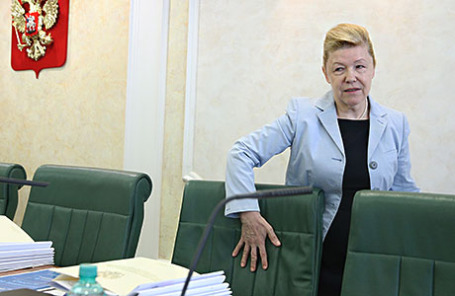 Председатель комитета Госдумы РФ по вопросам семьи, женщин и детей Елена Мизулина.