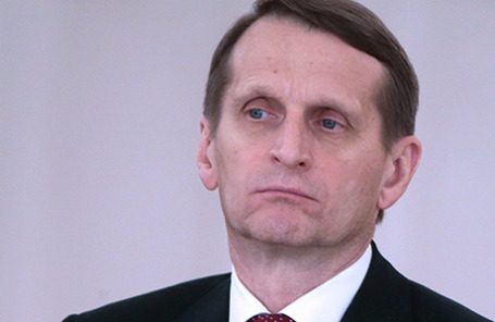 Спикер Госдумы РФ Сергей Нарышкин.