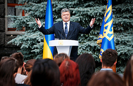 Президент Украины Петр Порошенко.