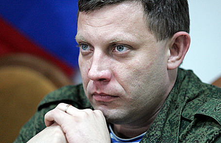 Глава ДНР Александр Захарченко.