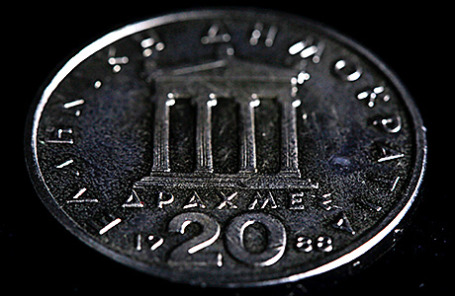 Монета достоинством 20 драхм.