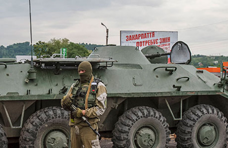 Ситуация в Мукачеве Закарпатской области Украины