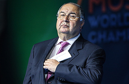 Бизнесмен Алишер Усманов.