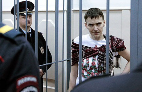 Бывшая украинская летчица Надежда Савченко.