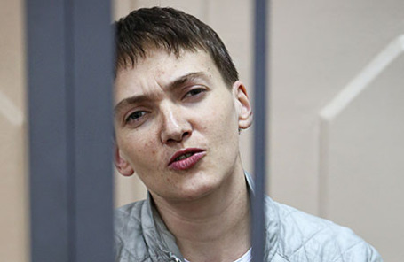 Бывшая украинская летчица Надежда Савченко.