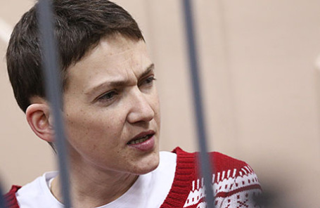 Бывшая украинская летчица Надежда Савченко.