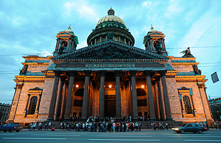 Исаакиевский собор в Санкт-Петербурге.