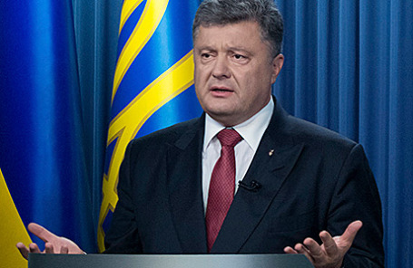 Президент Украины Петр Порошенко.