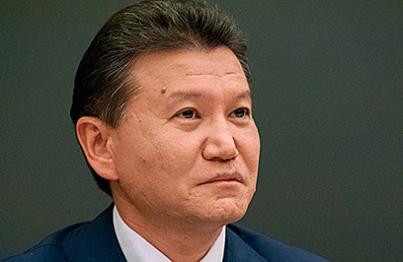 Кирсан Илюмжинов.