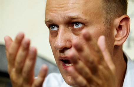 Оппозиционер Алексей Навальный.