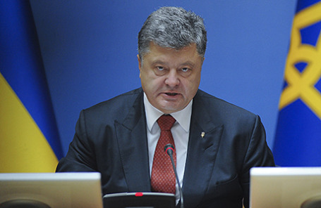 Президент Украины Петр Порошенко.