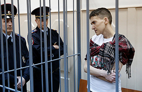 Летчица Надежда Савченко.