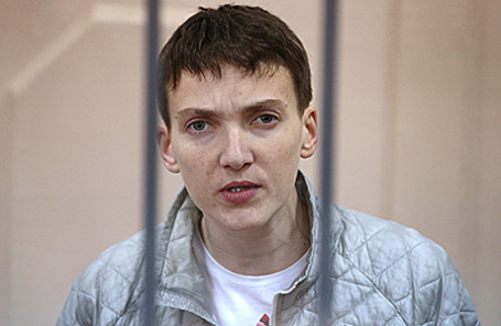 Летчица Надежда Савченко.