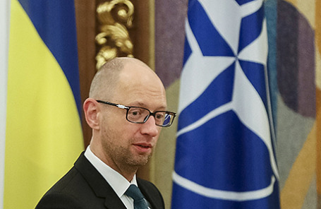 Премьер-министр Украины Арсений Яценюк.