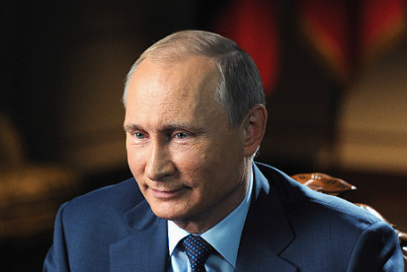Президент РФ Владимир Путин дал интервью американскому журналисту для телеканалов CBS и PBS.