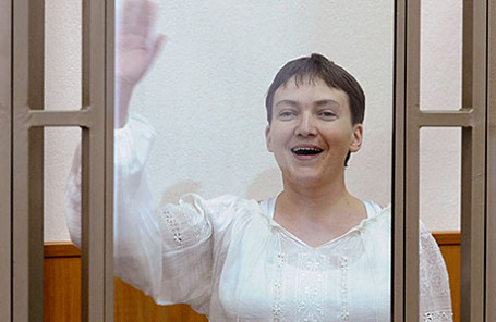 Украинская летчица Надежда Савченко.