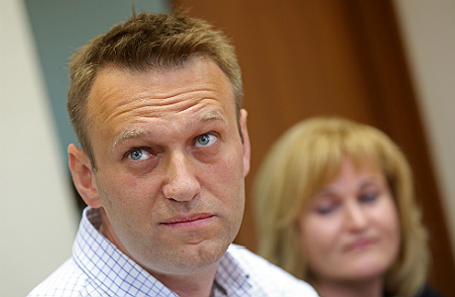 Алексей Навальный в Люблинском суде Москвы.
