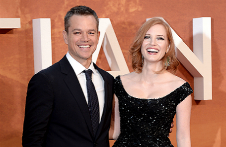 Премьера фильма «Марсианин» в Лондоне.