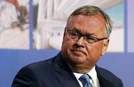 Глава ВТБ Андрей Костин.