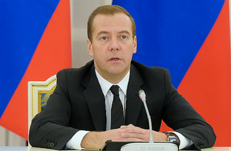 Премьер-министр РФ Дмитрий Медведев.