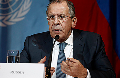 Министр иностранных дел Российской Федерации Сергей Лавров.