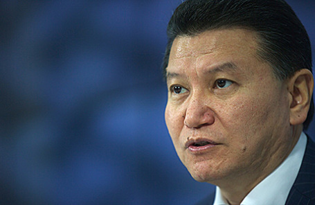 Президент Международной шахматной федерации (ФИДЕ) Кирсан Илюмжинов.