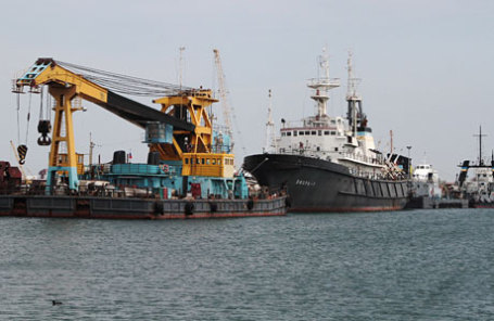 Работа газодобывающего предприятия «Черноморнефтегаз».
