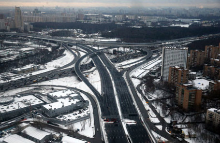 Участок платной дороги М-11 Москва - Санкт-Петербург.