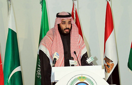 Наследный принц Саудовской Аравии и министр обороны Мохаммед бин Салман.