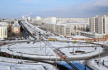 Вид на Магнитогорск.