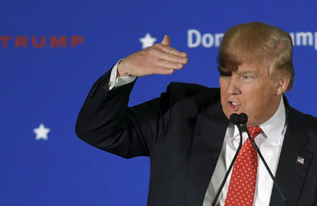 Бизнесмен Дональд Трамп.