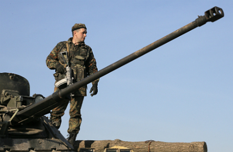 Украинский военный.