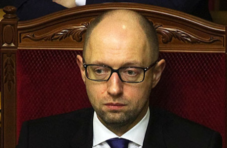 Премьер-министр Украины Арсений Яценюк.
