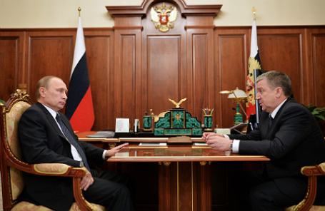 Владимир Путин и Александр Худилайнен.