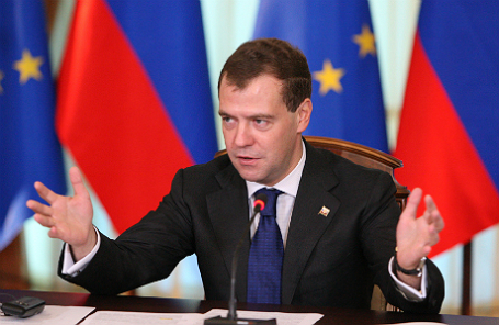 Премьер-министр России Дмитрий Медведев.