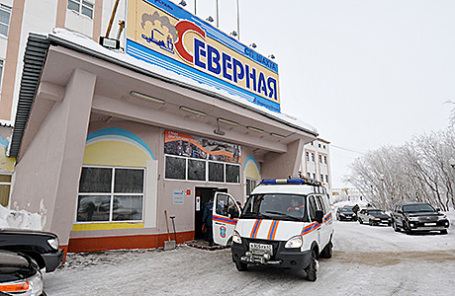 У шахты «Северная».