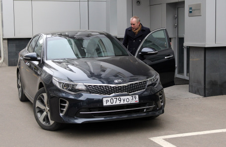 Владимир Апатенко и Kia Optima GT